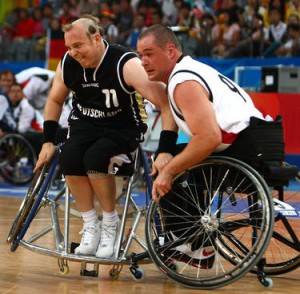 2008 - Paralympics-Peking Deutschland-Kanada-Foto-Dirk Passiwan vs. Ross Norton-CAN